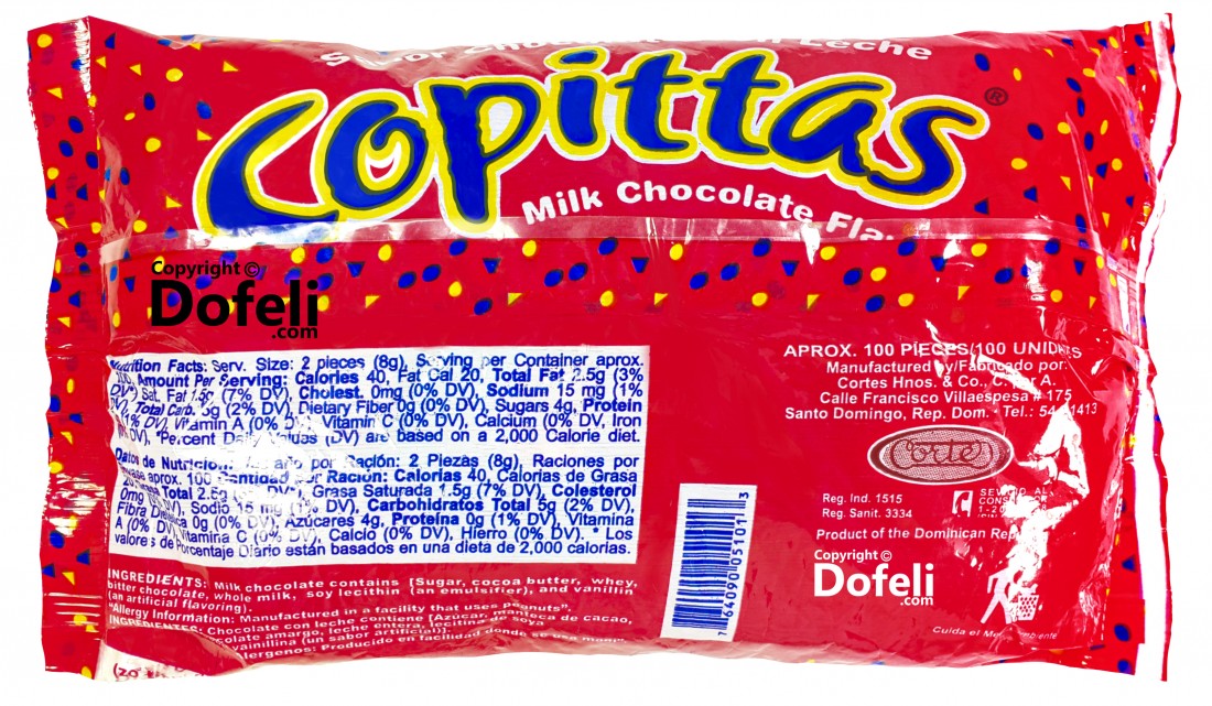 Classic Dominican Republic Cacaítos round chocolate bites, ideal for nostalgic sweet moments.